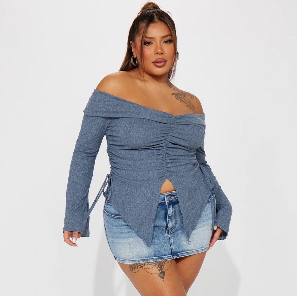 Fashion Nova Off-the-shoulder Top